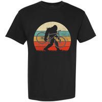 Bigfoot Mountain Bike Funny Mtb Biking Cycling Sasquatch Garment-Dyed Heavyweight T-Shirt