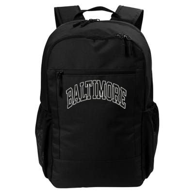 Baltimore Maryland Daily Commute Backpack