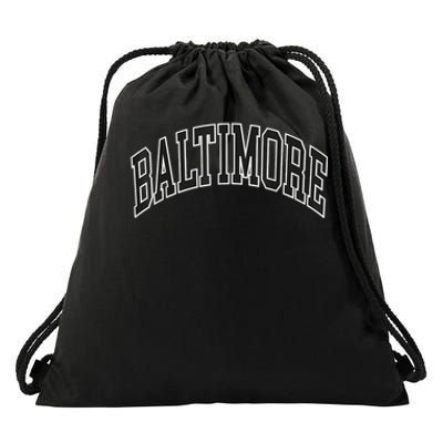 Baltimore Maryland Drawstring Bag