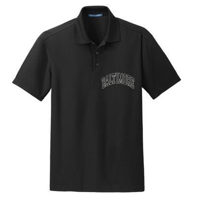 Baltimore Maryland Dry Zone Grid Polo