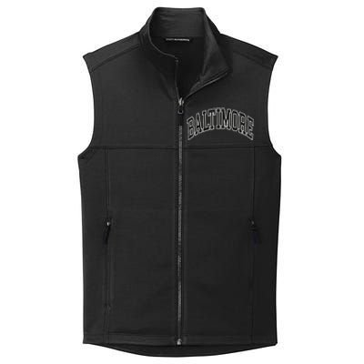 Baltimore Maryland Collective Smooth Fleece Vest