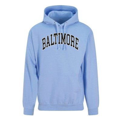 Baltimore Maryland Unisex Surf Hoodie