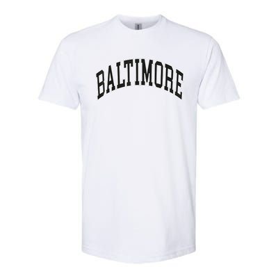 Baltimore Maryland Softstyle CVC T-Shirt