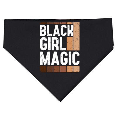 Black Magic Black Lives Matter Juneteenth Melanin Gift USA-Made Doggie Bandana