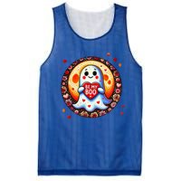 Be My Boo ValentineS Day Ghost Illustration Gift Mesh Reversible Basketball Jersey Tank