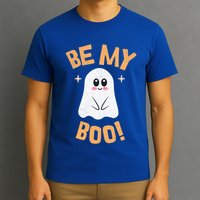 Be My Boo! Cute Shy Funny Halloween Ghost Funny Gift T-Shirt