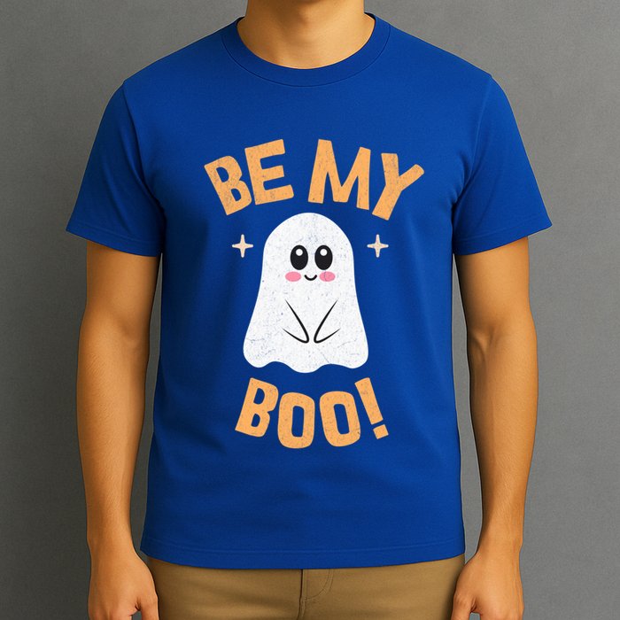 Be My Boo! Cute Shy Funny Halloween Ghost Funny Gift T-Shirt