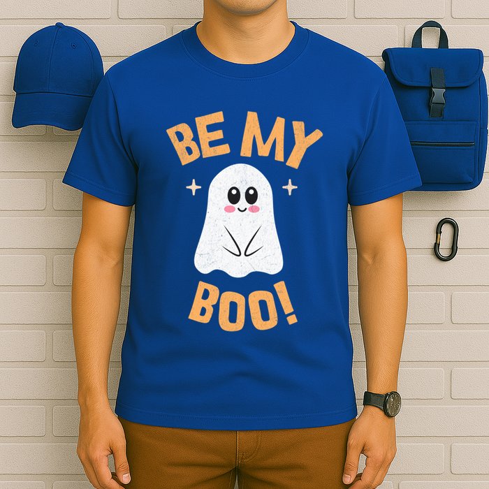 Be My Boo! Cute Shy Funny Halloween Ghost Funny Gift T-Shirt