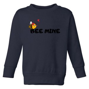 Bee Mine Bees Valentine Toddler Sweatshirt