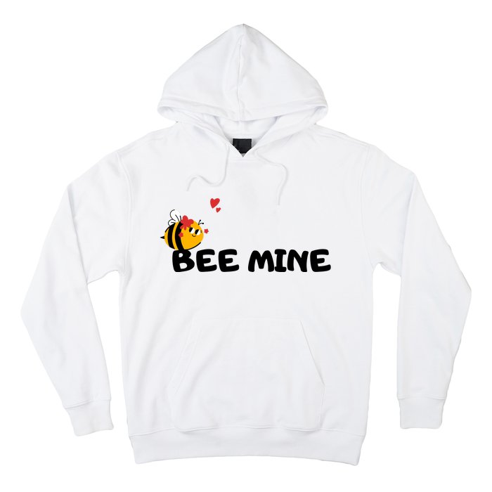 Bee Mine Bees Valentine Hoodie