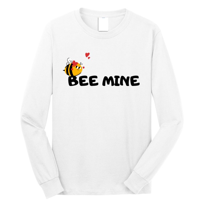 Bee Mine Bees Valentine Long Sleeve Shirt