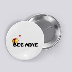 Bee Mine Bees Valentine Button