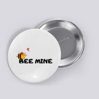 Bee Mine Bees Valentine Button