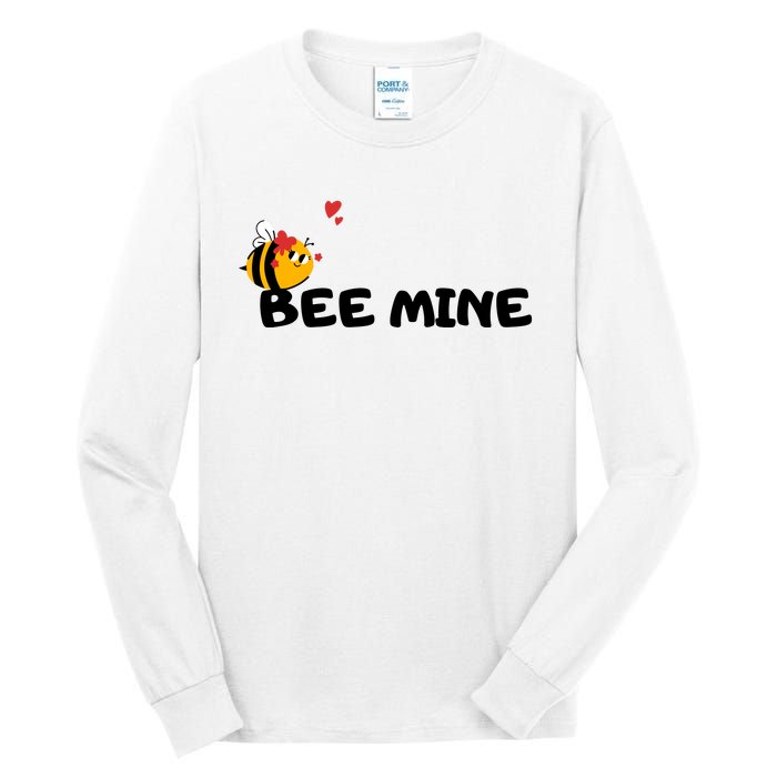 Bee Mine Bees Valentine Tall Long Sleeve T-Shirt