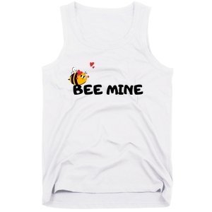 Bee Mine Bees Valentine Tank Top