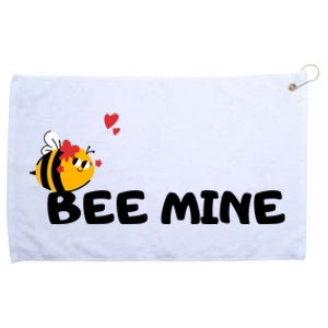 Bee Mine Bees Valentine Grommeted Golf Towel