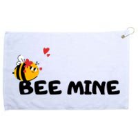 Bee Mine Bees Valentine Grommeted Golf Towel