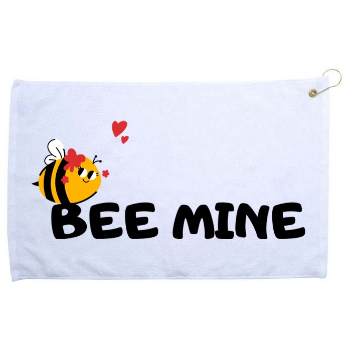 Bee Mine Bees Valentine Grommeted Golf Towel