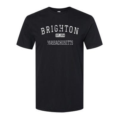 Brighton Massachusetts Boston MA Vintage Softstyle® CVC T-Shirt