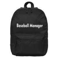 Baseball Manager 16 in Basic Backpack