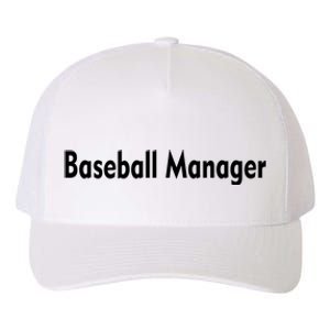 Baseball Manager Yupoong Adult 5-Panel Trucker Hat