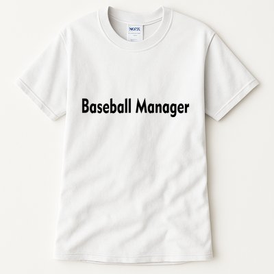 Baseball Manager Tall T-Shirt