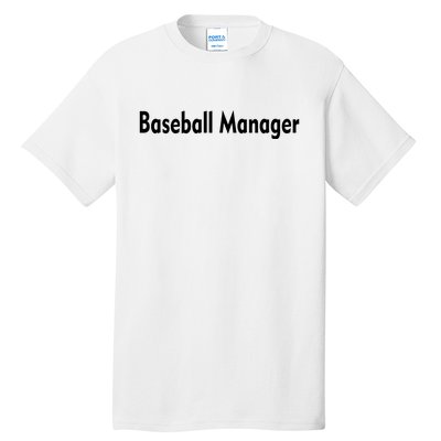 Baseball Manager Tall T-Shirt