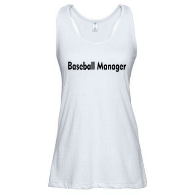 Baseball Manager Ladies Essential Flowy Tank