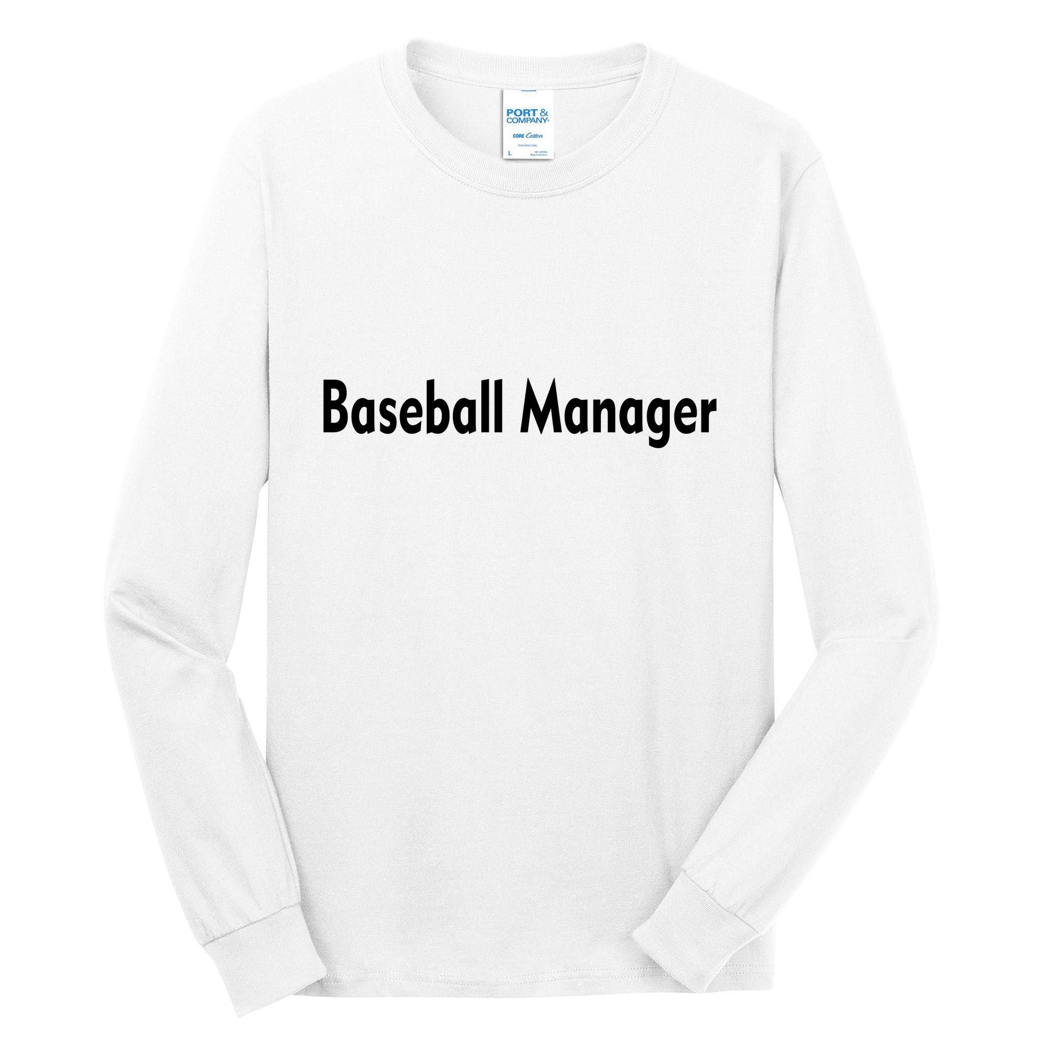 Baseball Manager Tall Long Sleeve T-Shirt