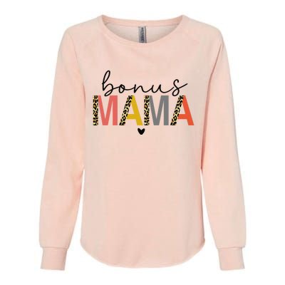 Bonus Mama Bonus Mom Stepmom Step Mama Mother's Day Present Womens California Wash Sweatshirt