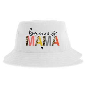 Bonus Mama Bonus Mom Stepmom Step Mama Mother's Day Present Sustainable Bucket Hat