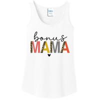 Bonus Mama Bonus Mom Stepmom Step Mama Mother's Day Present Ladies Essential Tank