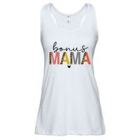 Bonus Mama Bonus Mom Stepmom Step Mama Mother's Day Present Ladies Essential Flowy Tank