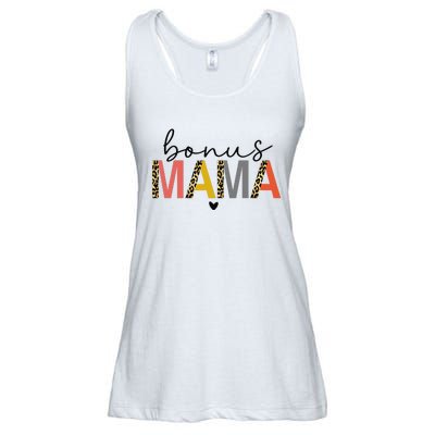 Bonus Mama Bonus Mom Stepmom Step Mama Mother's Day Present Ladies Essential Flowy Tank