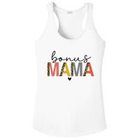 Bonus Mama Bonus Mom Stepmom Step Mama Mother's Day Present Ladies PosiCharge Competitor Racerback Tank