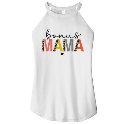 Bonus Mama Bonus Mom Stepmom Step Mama Mother's Day Present Women's Perfect Tri Rocker Tank