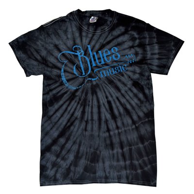 Blues Music Blues Lover Musician Guitarist Guitar Player Tie-Dye T-Shirt