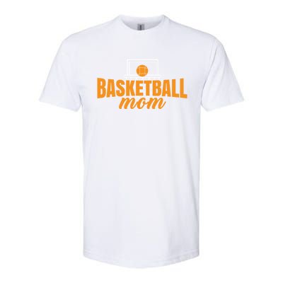 Basketball Mom Basketball Game Mother Mama Basketball Gift Softstyle CVC T-Shirt