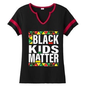 black matter black history month funny pride Ladies Halftime Notch Neck Tee