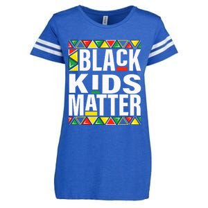 black matter black history month funny pride Enza Ladies Jersey Football T-Shirt