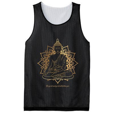 Buddha Mandala Buddhist Mindfulness Buddhism Spiritual Mesh Reversible Basketball Jersey Tank