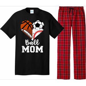 Baseball Mom Basketball Football Gift Pajama Set