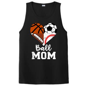 Baseball Mom Basketball Football Gift PosiCharge Competitor Tank