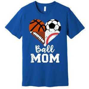 Baseball Mom Basketball Football Gift Premium T-Shirt