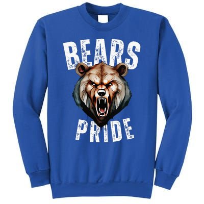 Bears Mascot Back To School Spirit Pride Sport Fans Game Day Sweatshirt