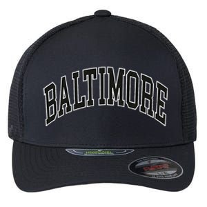 Baltimore Maryland Flexfit Unipanel Trucker Cap