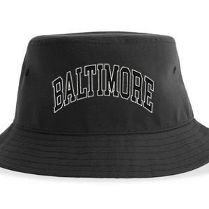 Baltimore Maryland Sustainable Bucket Hat