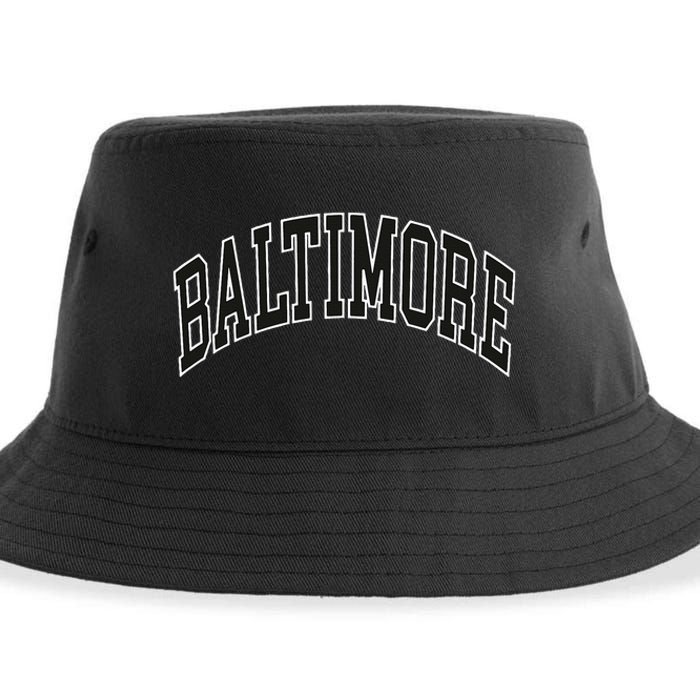 Baltimore Maryland Sustainable Bucket Hat