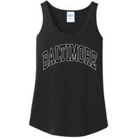 Baltimore Maryland Ladies Essential Tank