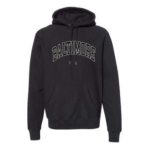 Baltimore Maryland Premium Hoodie